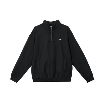 Solo Swoosh Lockerer Fleece Langarm-Sweatshirt Herren Sweatshirt HV1095-010