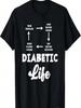 Funny Diabetic Type 1 Diabetes T1D Diabetes Awareness T-Shirt