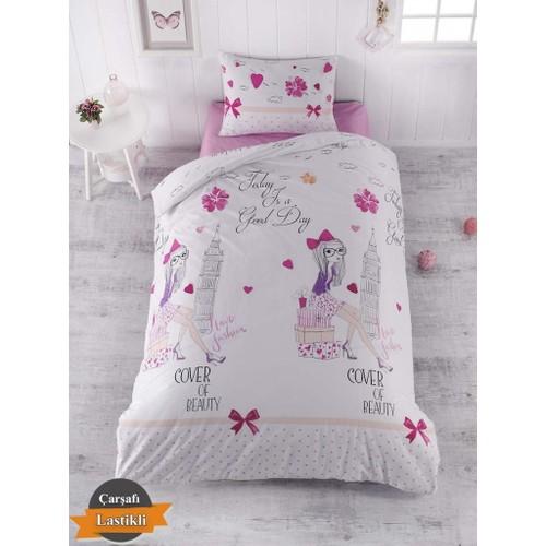 

Lady Moda 100% Хлопок Лен Эластичный Одинарный Пододеяльник Комплект Красоты