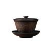 Jianshui Clay Purple Pottery Gaiwan Ceramic Handmade Household Kung Fu Tea Set Tea Bowl Tea Cup Tea Maker Tea Ceremony