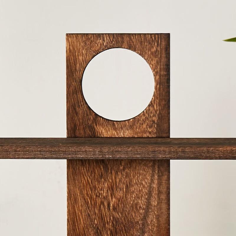 Desktop Antique Rack Solid Wood Chinese Storage Rack Teapot Multi-treasure Pavilion Display Rack