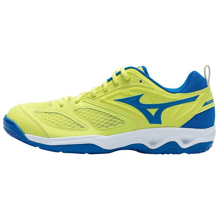 Mizuno Dynablitz Shock Absorbing Durable Low Top Training Shoes Unisex Sneaker Green Blue White V1GA212161