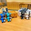 Simple Mechanical Bear Cute Keychain Chain Bag Personalized Small Pendant Accessories KeychainDecorativeGifts