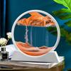 Creative Hourglass Sand Art Ornament for Living Room, Desktop, Office, or Wine Cabinet Display - Ideal Housewarming Glass Crafts Decoration