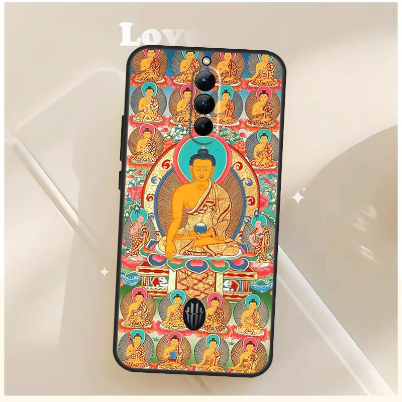 Lord Buddha Case For ZTE Nubia Red Magic 10 Air 6S 7S 6 7 For RedMagic 11 10 9 8 9S 8S 10S Pro Plus Cover