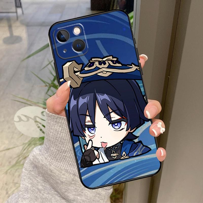 Genshin Impact Wanderer Case For iPhone 17 Pro Max 15 14 13 12 11 16 Pro Max Plus 12 13 Mini 16e 17 Air Back Cover