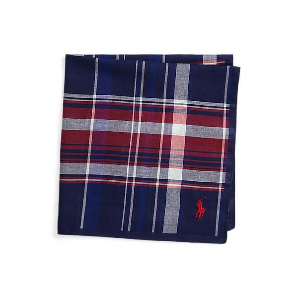 Polo Ralph Lauren Men S Plaid Cotton Handkerchief Mapoptw09120210410