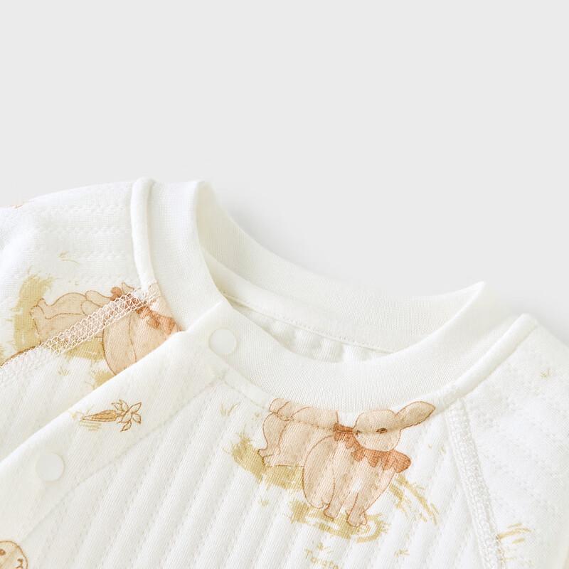 TONGTAI Pure Cotton Baby Warm Long-Sleeve Romper 90cm
