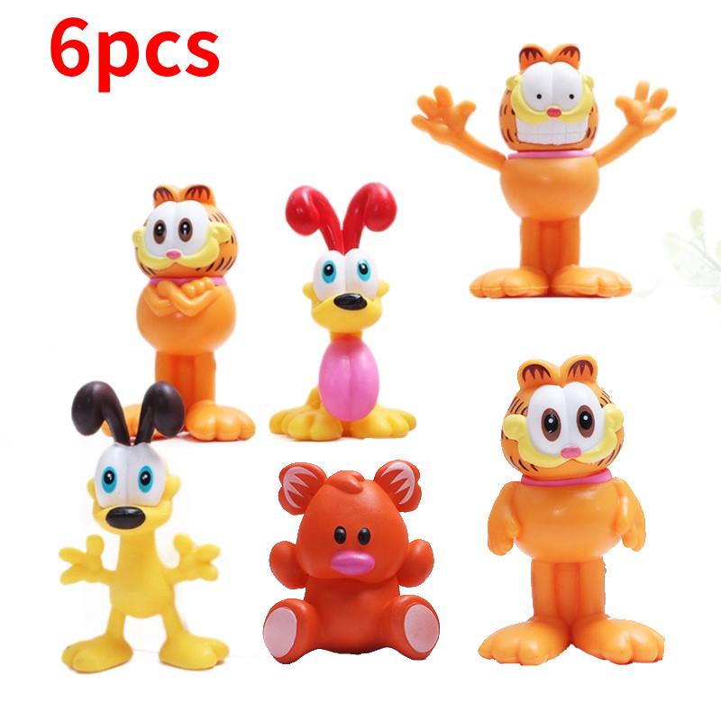 

Adorable Garfield Cat Figure Collectible Pvc Toy For Pet Lovers And Anime Fans