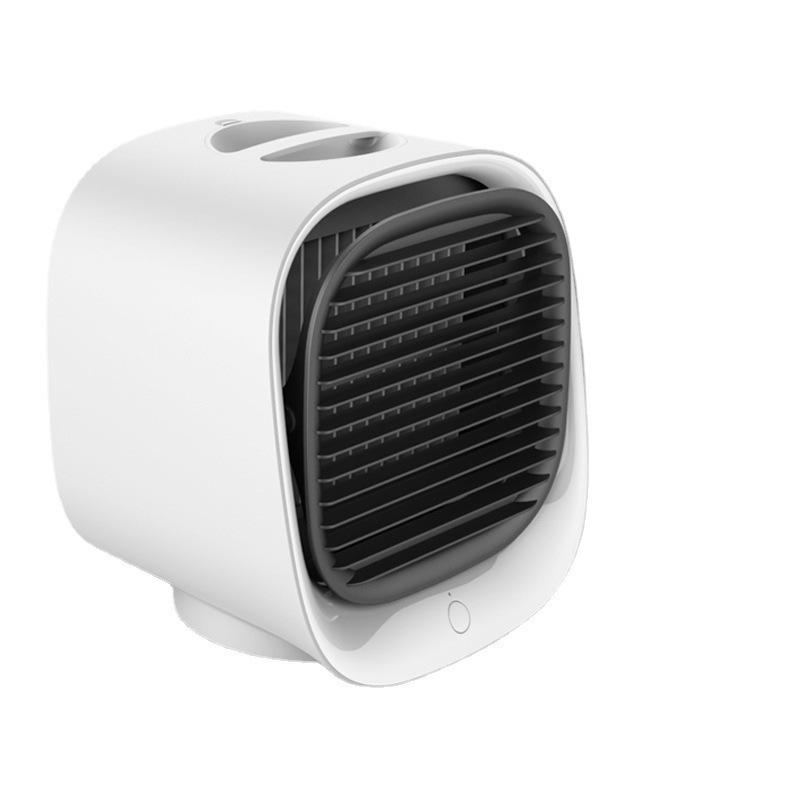 USB Water-Cooled Mini Air Conditioner Fan for Home and Office 166x152x145 mm белый
