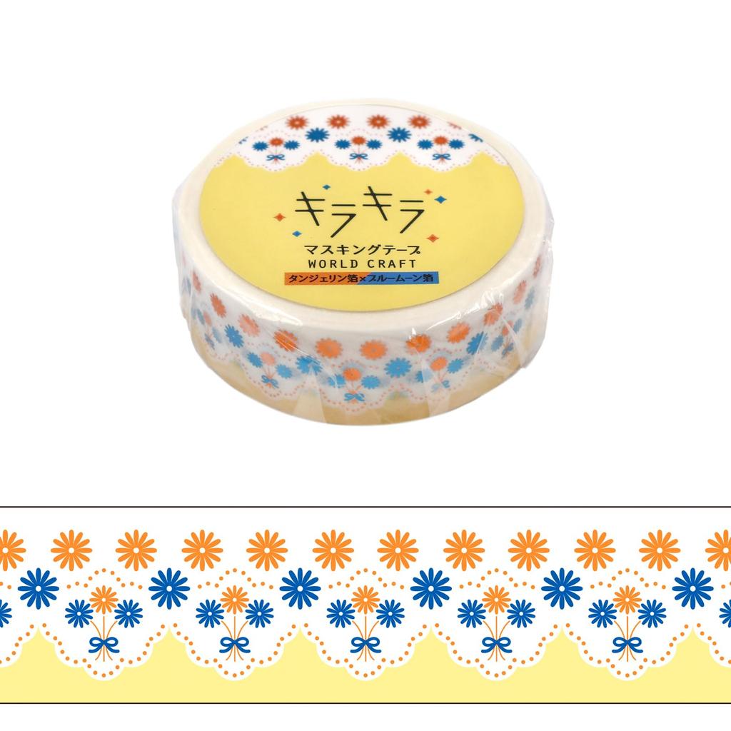 World Craft Glittering Margaret Masking Tape KRMT15-058