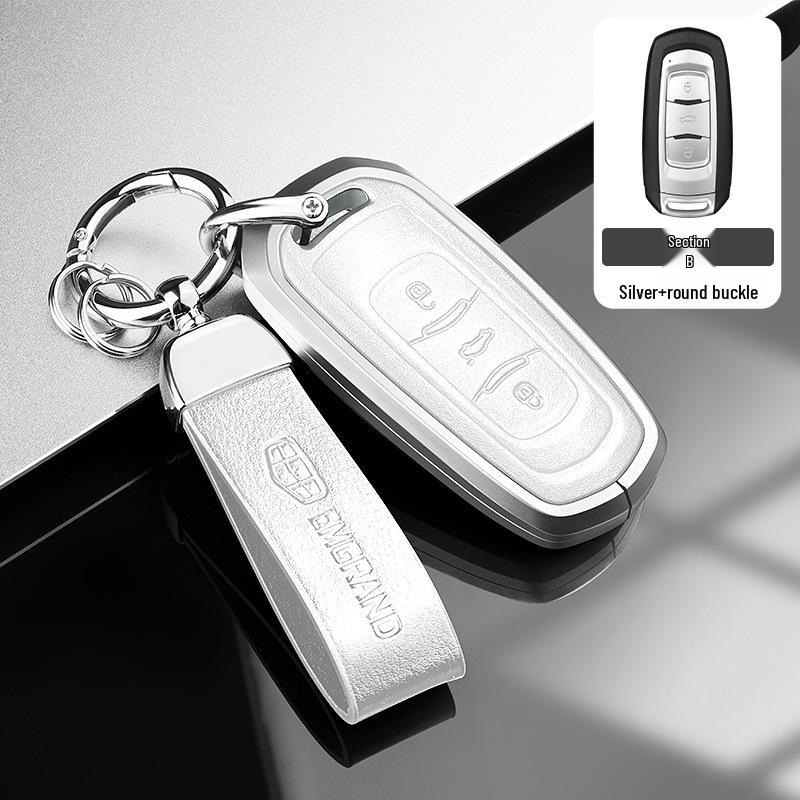 Kompatible Schlüsselhülle für 2016-2021 Geely Boyue, GLGS, Borui und Emgrand Limousinenmodelle