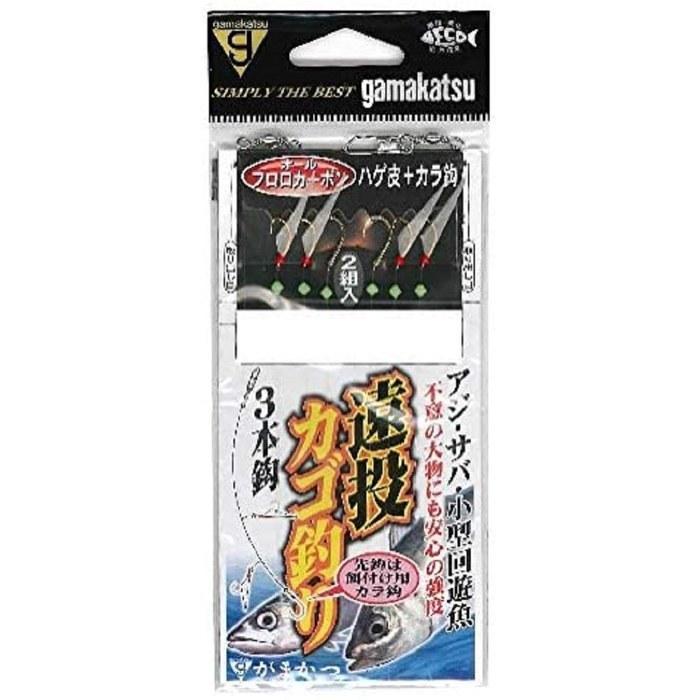 Gamakatsu Distance Cage Rig 3-Hook S531 No. 9 - 3m Silver