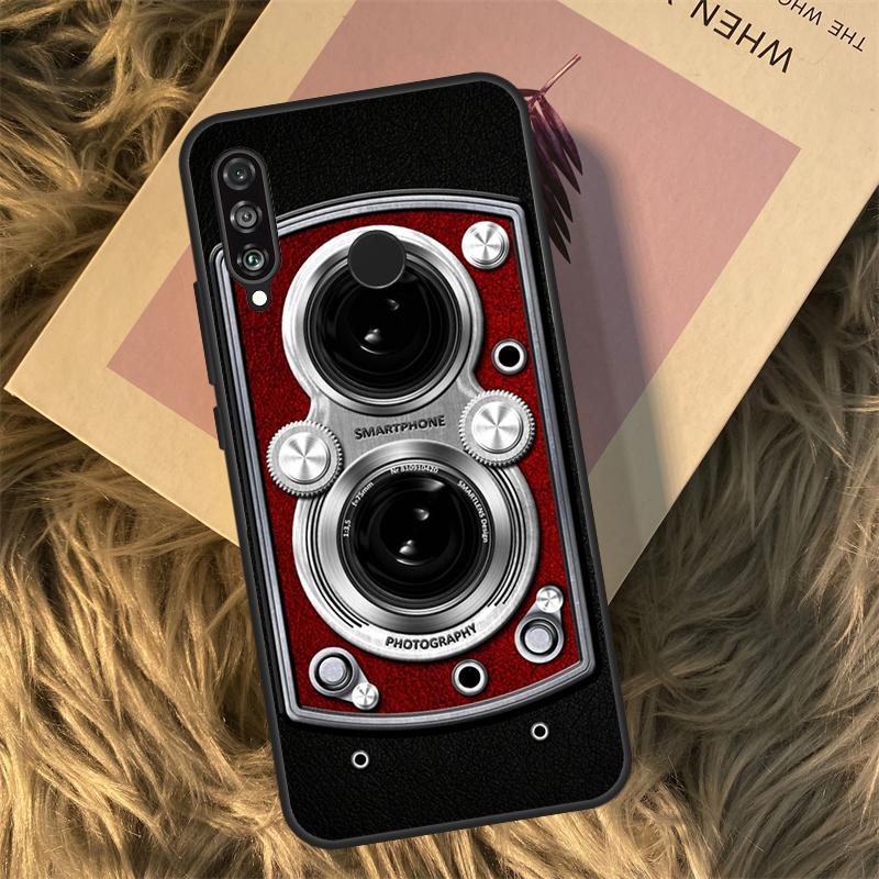 

Retro Nostalgia Camera For Huawei Nova 5T 3i 7i 8i 11i 12i 9 10 SE Y60 Y61 Y70 Y72 Y73 Y90 Y91 P30 P40 Lite Case Huawei Nova 7i