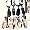 9 Styles Fashion Necktie Metal Chain Crystal Pendant Jewelry Bowtie Evening Adjustable Pre-Tied JK Shirt Decoration Bow Tie