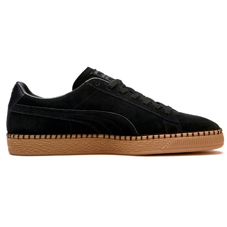 Puma Suede Classic Blanket Stitch Unisex Black 368903-02