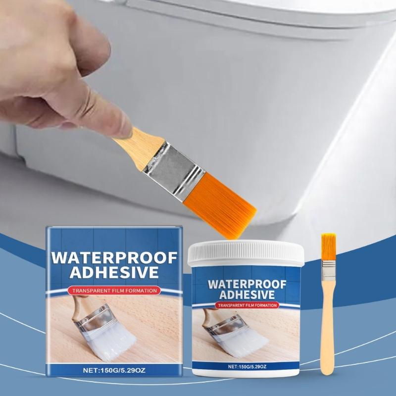 Large Capacity 150g Invisible Waterproof Sealant for Roofs and Wall Clear Coating Agent for Leak Prevention Designs