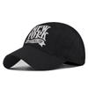 NEW YORK do old cotton washed baseball hat 3D letter three-dimensional embroidery cap