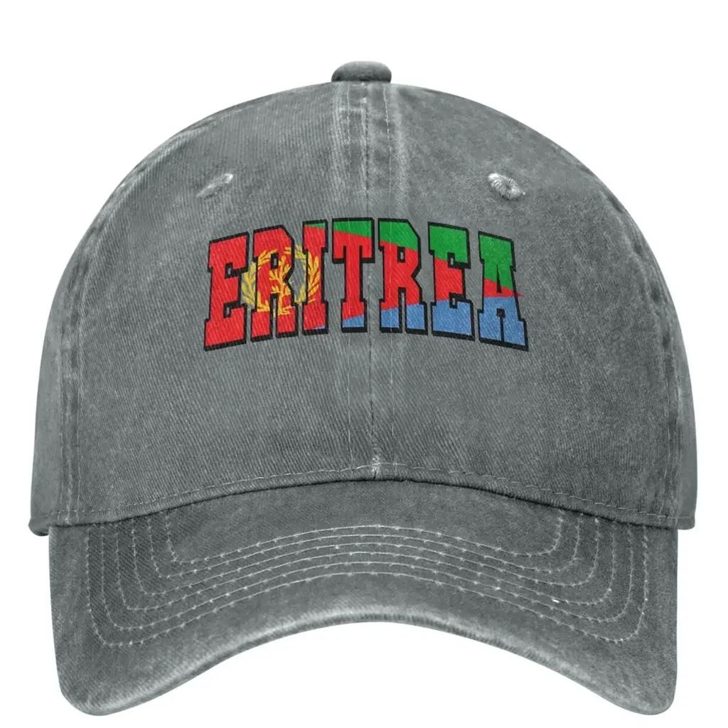 Eritrea Country Flag Baseball Cap Typography Classic Tenni Skate Hot Sale Trucker Dad Hat Unisex Men Sun Protection Baseball Cap
