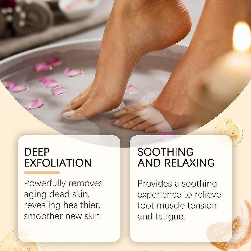 Houkea Foot Exfoliating Spray Gentle Cleansing Foot Soft Skin Moisturizing And Nourishing Care Spray