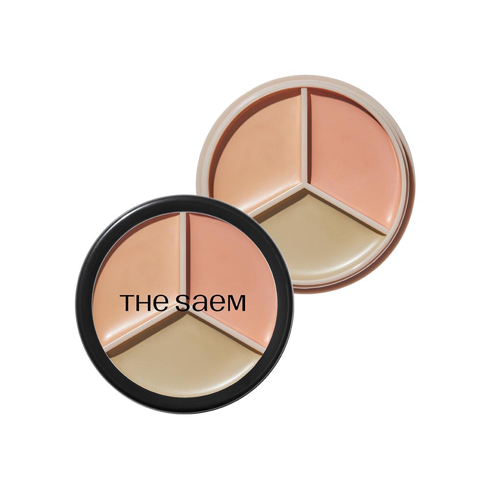 THESAEM Cover Perfection Triple Pot Concealer 7 Colors (Single/Special Offer)