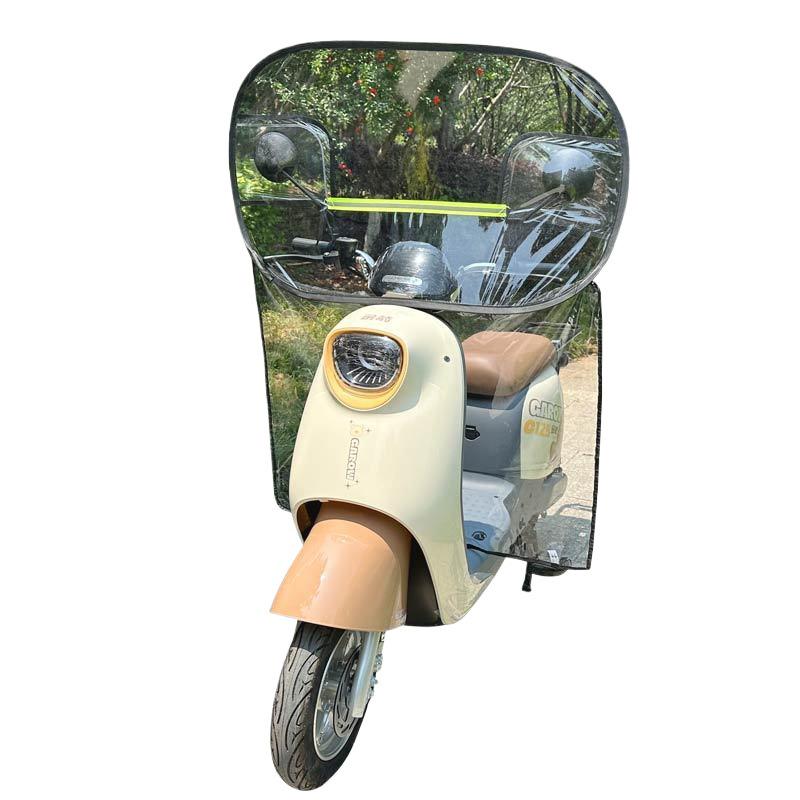 Electric Vehicle Rain & Wind Shield: All-Weather Protection for Battery Motorcycle Windshields.