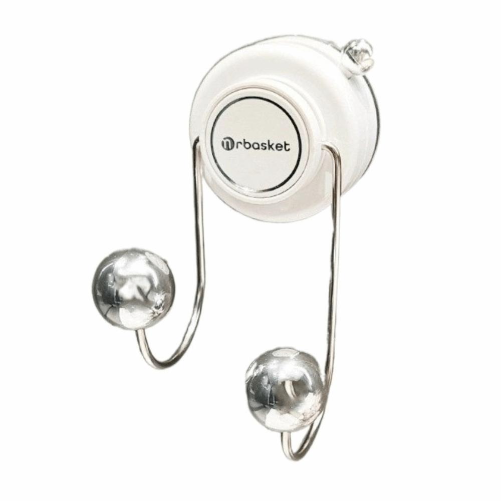 

Wall Hanging Suction Cup Hooks INS Clothes Storage Rack Multi-Purpose Coat Hanger Kitchen белый