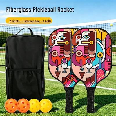 JIE MAI Fiberglass Pickleball Set
