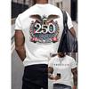 Mens USA 250th Us Flag Freedom 17762026 Print T Shirt Casual Short Sleeve O Neck Tee Summer Trendy Tops