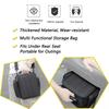 Wrangler Under Seat Storage Bag Fits Jeep 2007-2025 JK JL JLU Sports Rubicon Gladiator JT Stowing Tidying Backseat Organizer Box