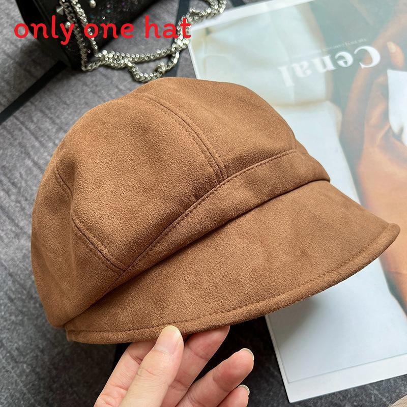 Octagon Hat With Breathable Warmth For Women And Men In Fall Winter