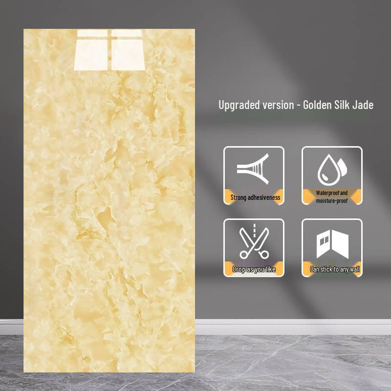 Self-Adhesive Waterproof Marble Tile Wallpaper Sticker