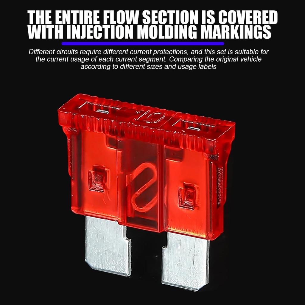 Mandark 306PCS Car Fuses Assortment Kit, Mixed Vehicle Blade Fuses - Standard & Mini & Low Profile Mini Fuse (2A 5A 7.5A 10A 15A 20A 25A 30A