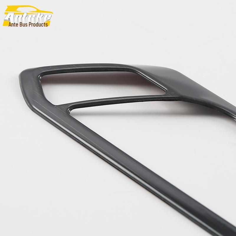 T-Roc Interior Door Handle Decoration Set: Bright Ring, Handshake Buckle, Armrest Sticker Accessories for 2018 Models.