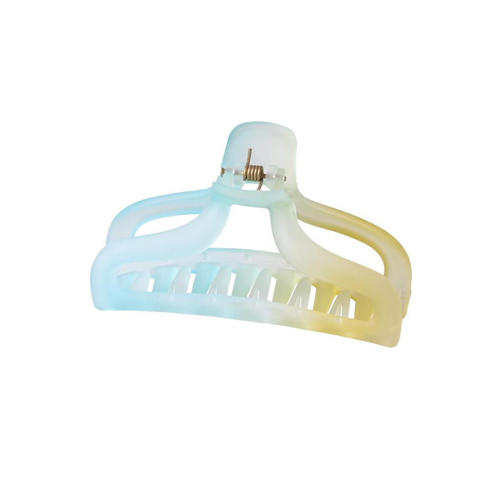 Gradient Color Frosted Large Size Hair Clip with A Lot of Volume Shark Clip Hair Clip Hair Accessories