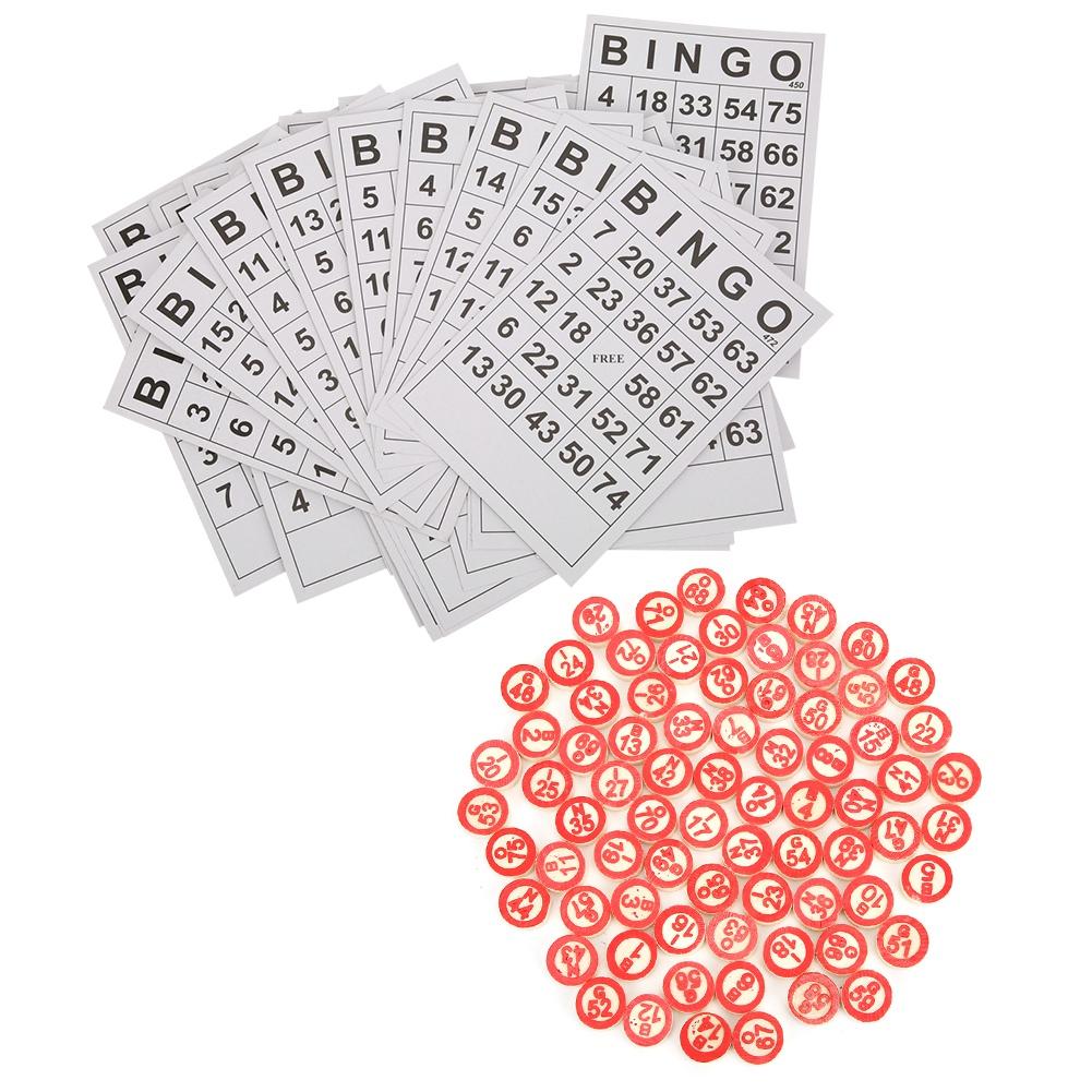 Number Chess Toy Wooden Desktop Family Number Chess Game with Card