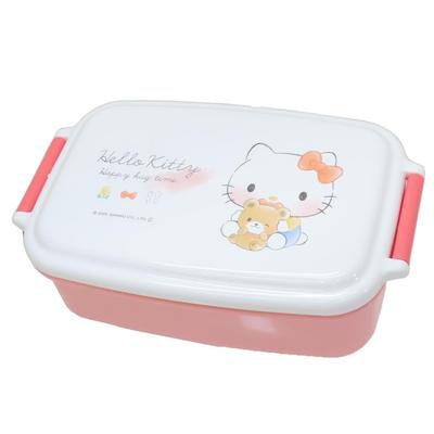 Kamio Japan Hello Kitty Lunch Bento Lunch 052924 1-Tier Box, Box, Box,