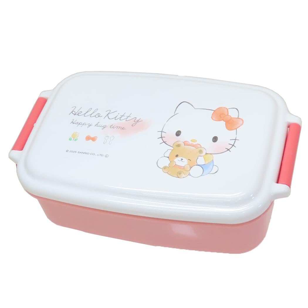 Kamio Japan Hello Kitty Ланч-бокс Ланч 052924 Одноярусный контейнер, Контейнер, Контейнер,