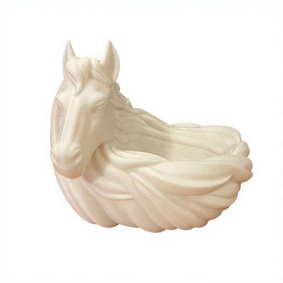 3D Horse Storage Bowl, Jewelry Tray, Trinket Dish, Desktop Storage Container for Keys Rings Earrings Bracelets Sundries
