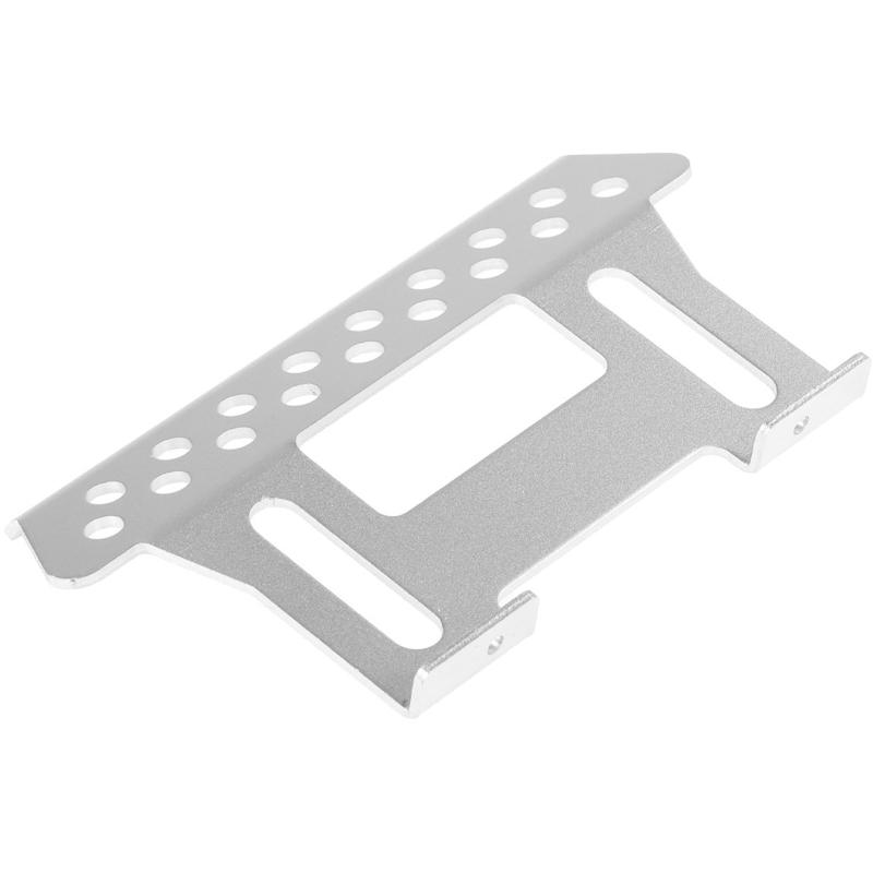 2Pcs Side Pedal Plates Step Running Boards Foot Plate for 1/10 Axial SCX10 RC Crawler Car Upgrades Parts Body for Shell