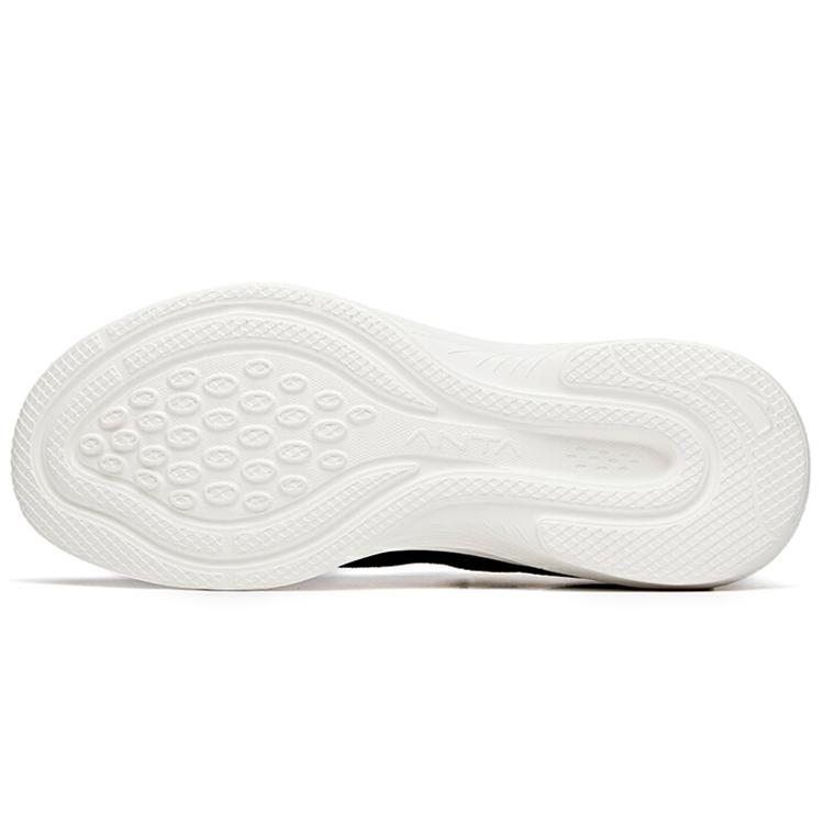 Anta Running Collection Breathable Low Top Running Shoes Women's Black White 122135571-1