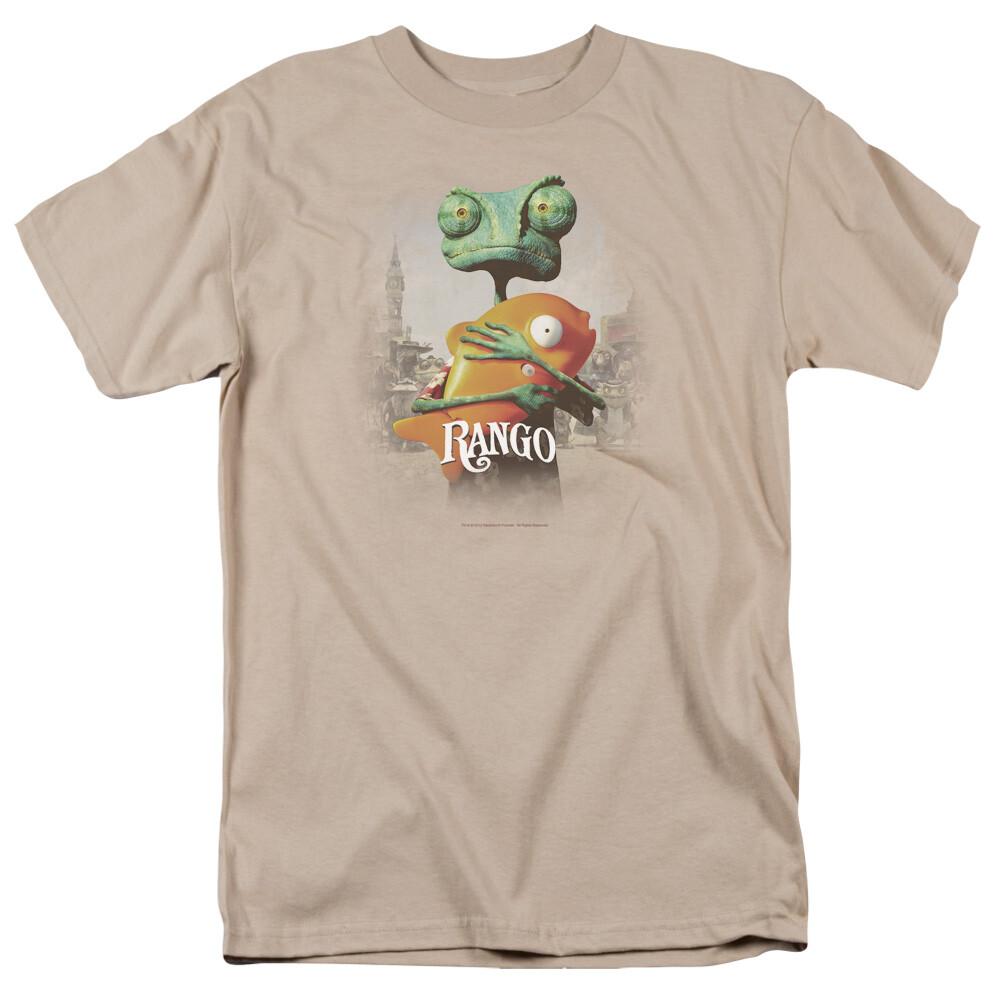 26 Rango Poster Art T Shirt Mens Licensed Movie Mr Timms Sand Unisex T-Shirt XXXXL