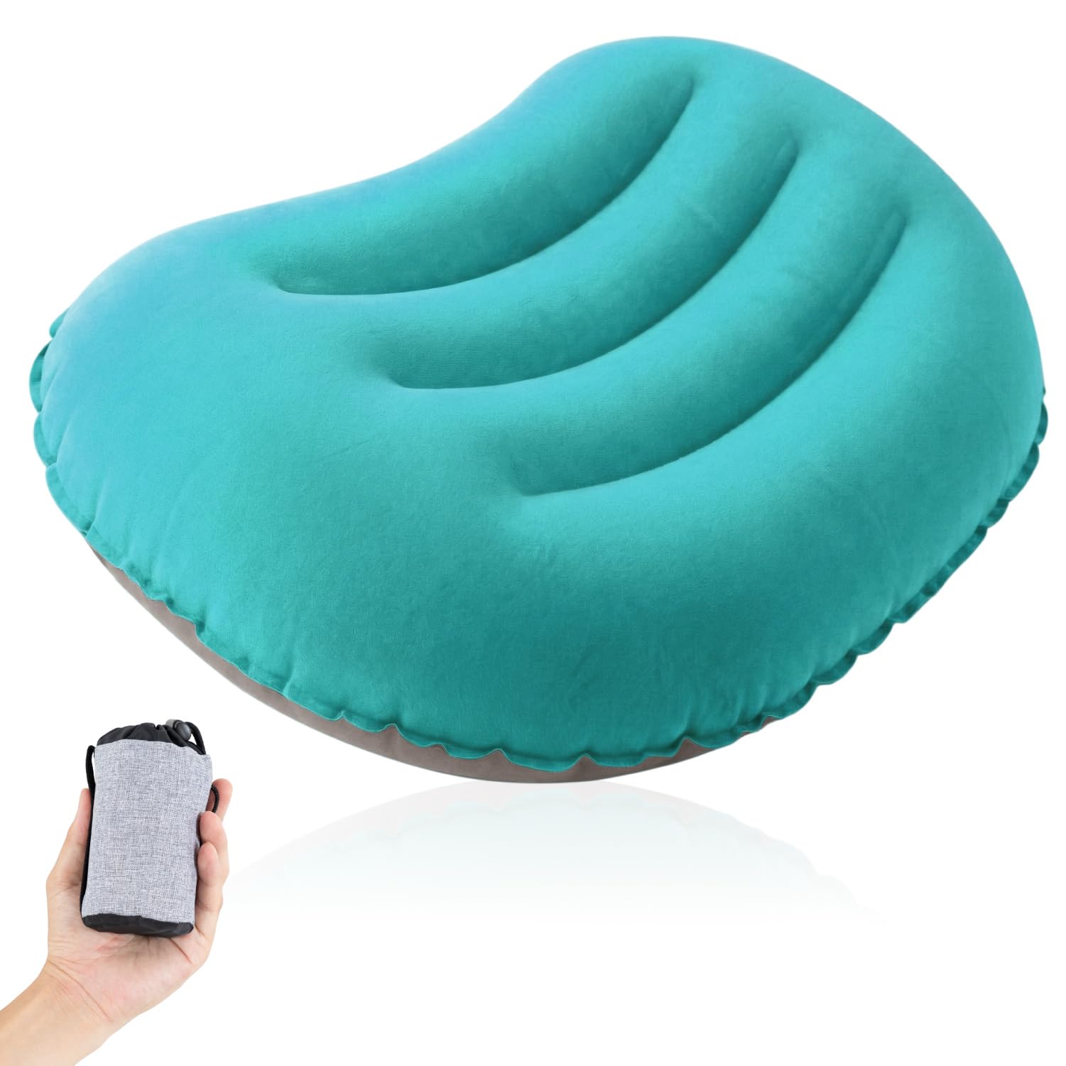 

Manten Pillow [Blissful Sleeping Comfort x Lightweight and Compact] Camping Pillow, Air Pillow, Outdoor Pillow, Inflatable Pillow, Compact, Ultralight