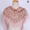Women's Tassel Floral Lace Scarf Summer Clothing Accessories Fashion Scarves Shawl KTY