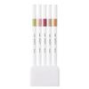 Mitsubishi Pencil Water-based Pen EMOTT 5 Colors No.10 Botanical Color PEMSY5C.NO10