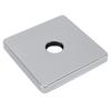 Square Shower Arm Cover Plate Universal Decorative Extra Large Stainless Steel Shower Arm Flange for Bathroom