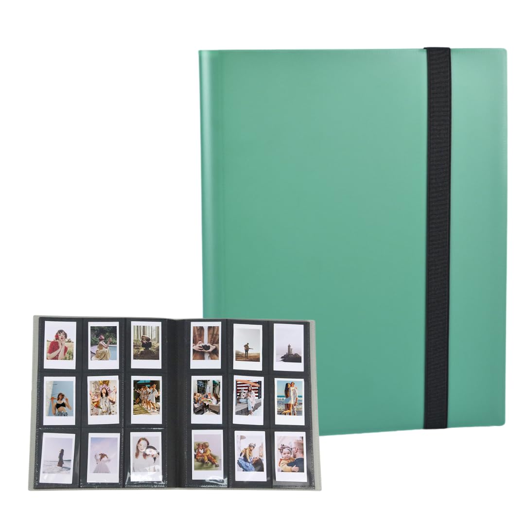 

Емкость альбома Instax 360 Instax Book Держатель Instax Файл Instax Зеленый [ATAK] [Большие листы] (зеленый)