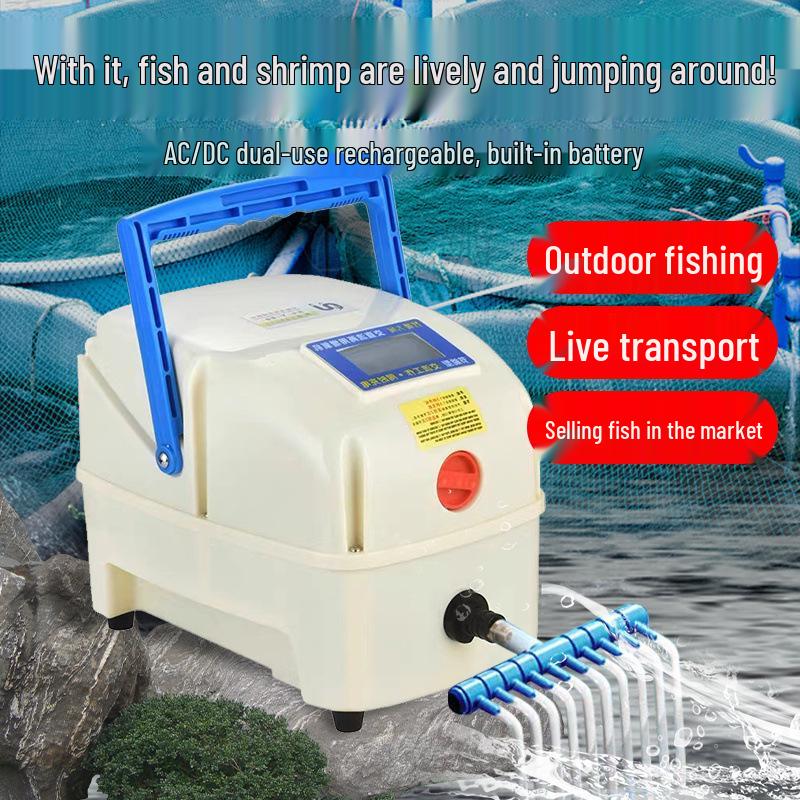 

Yuyue Перезаряжаемый Двухцелевой Кислородный Насос для Рыб Аэратор Other