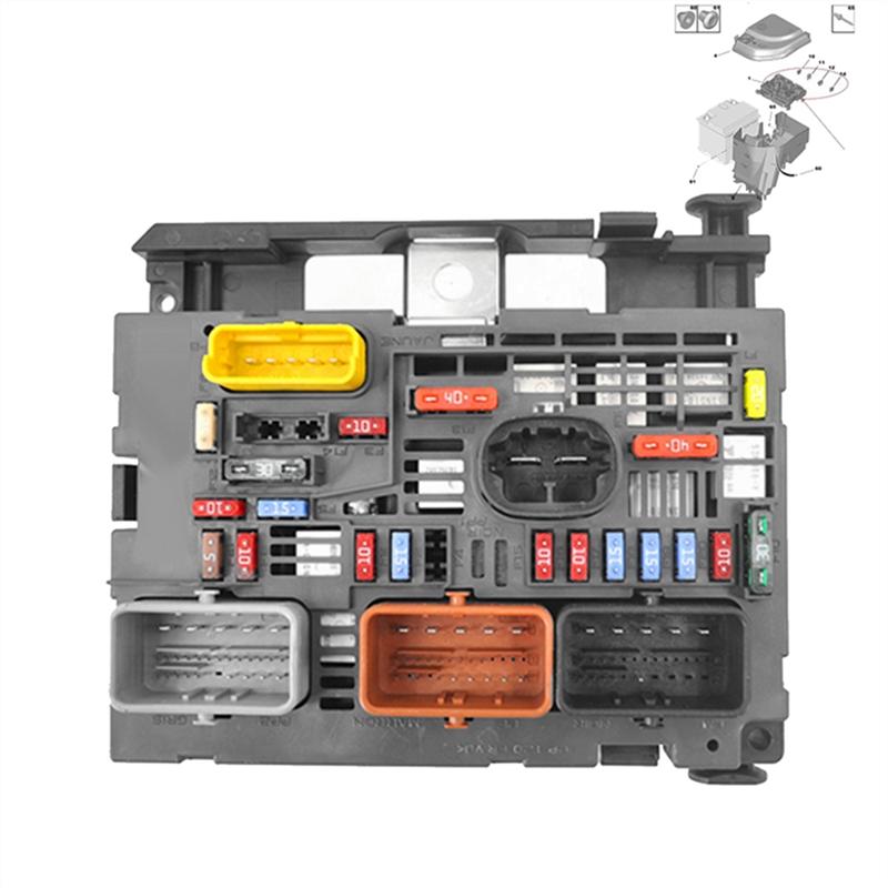 NEW-Fuse Box Engine Servo Box BSM R05= R20 9675879480 9809742880 6500ET For  307 308 408 Citroen C4 9807028780