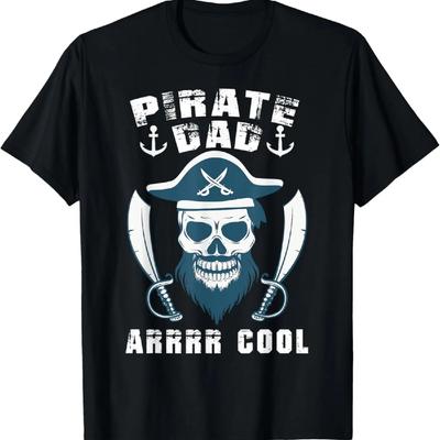 Lustiges Piraten-Papa-Zitat T-Shirt